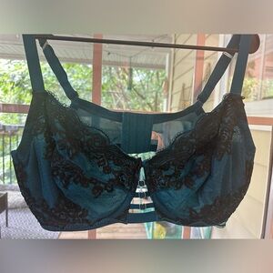 Cacique Lace Blue Bra
